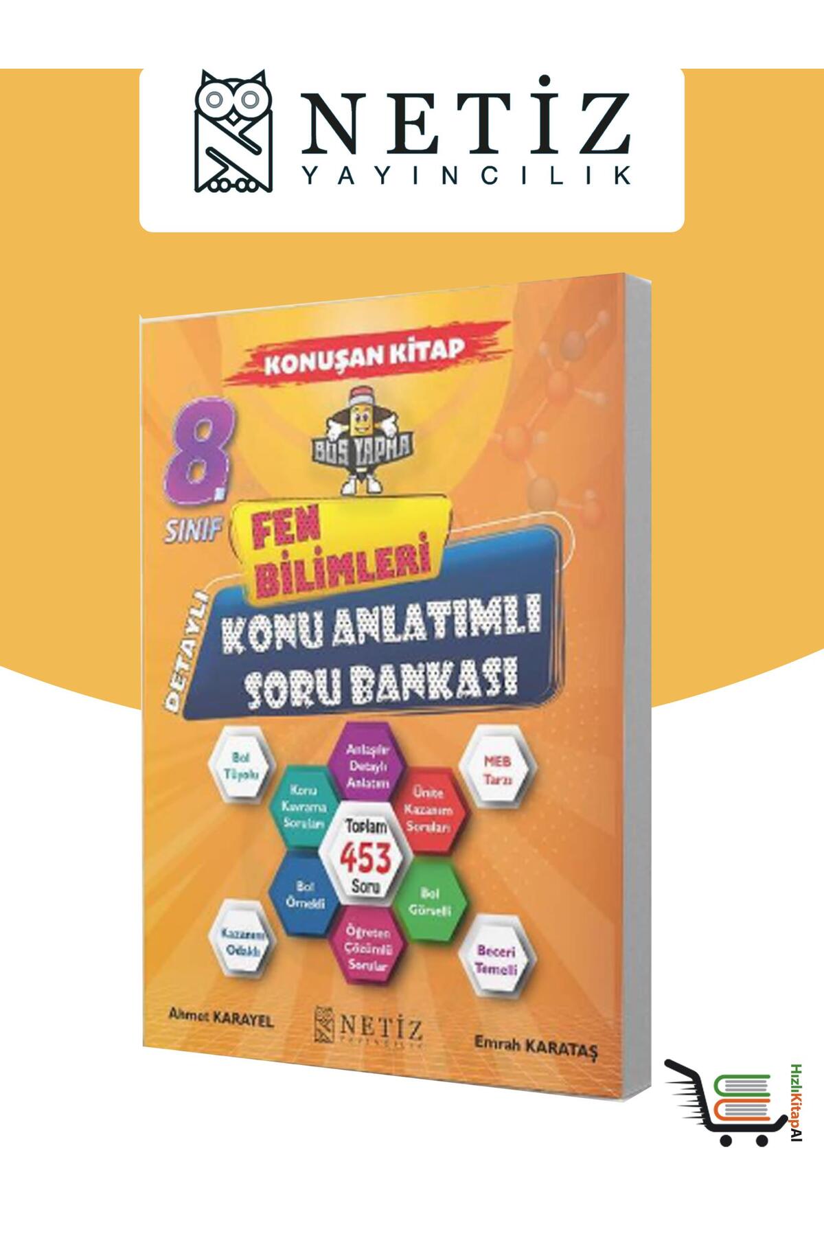 Netiz Yayıncılık Netiz 8.Sınıf Fen Bilimleri Konuşan Kitap Konu