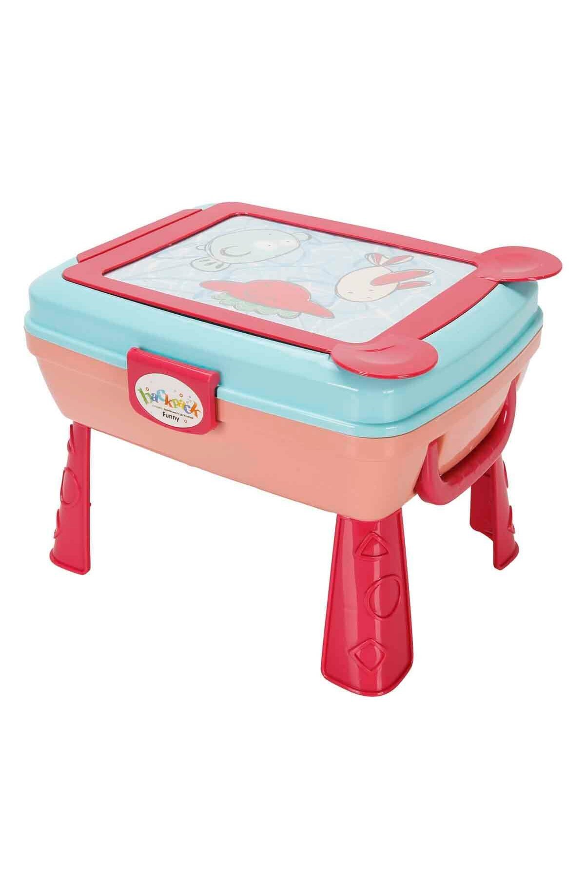 تخته طراحی ۴ در ۱ همراه با کیف | میز طراحی قابل حمل کودکان | ست اسباب‌بازی آموزشی