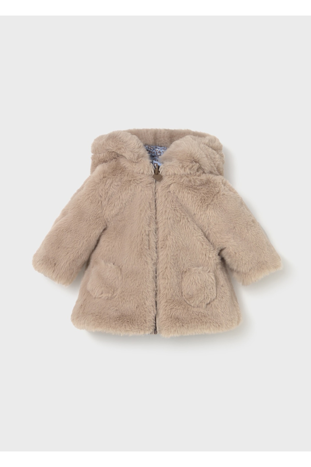 Mayoral Kız Bebek Çift Taraflı Peluş Mont 2404 fotoğrafı 5 (önizleme)