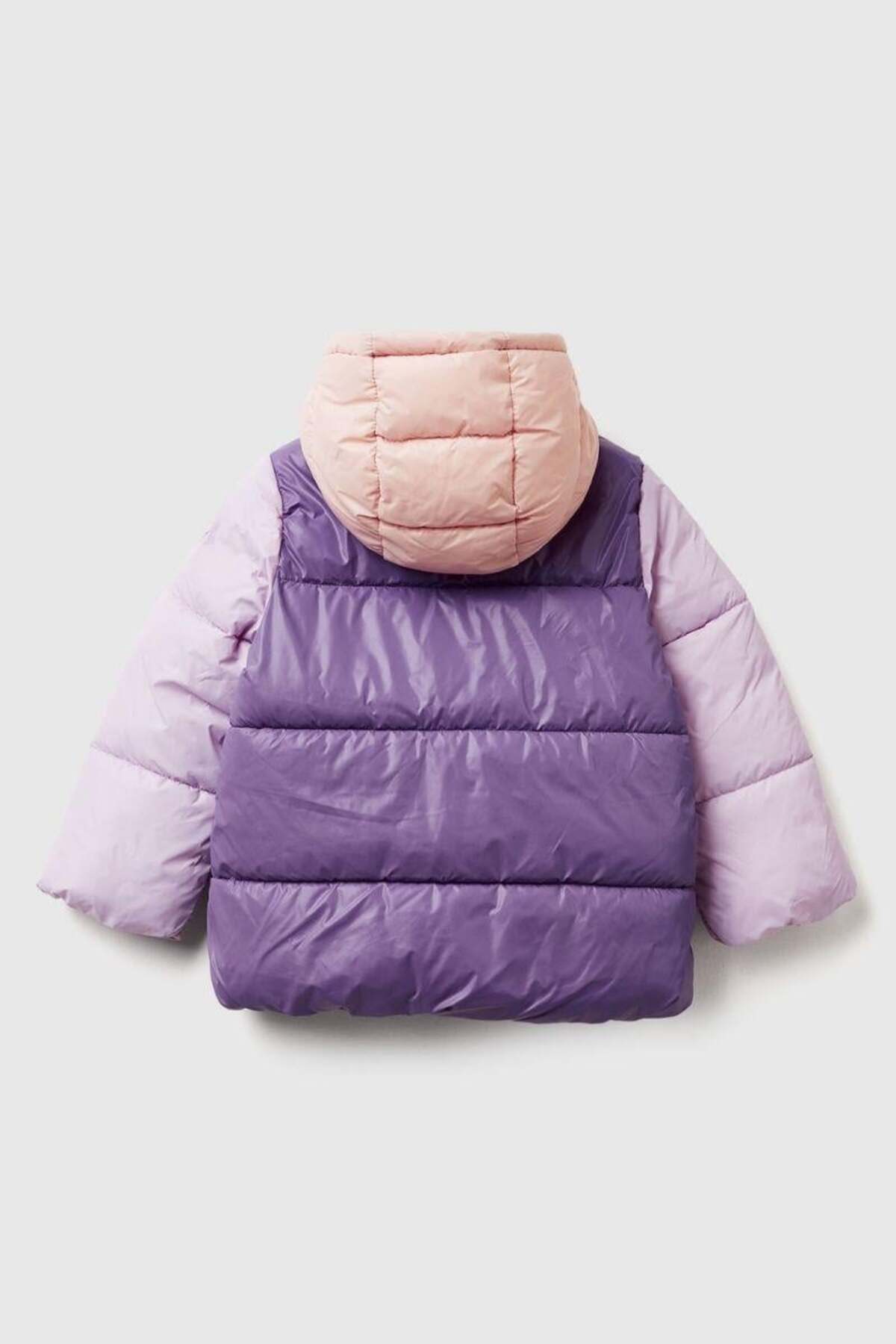 United Colors of Benetton Kız Bebek 2NQRGN03V-25KB Mont Mix fotoğrafı 2 (önizleme)