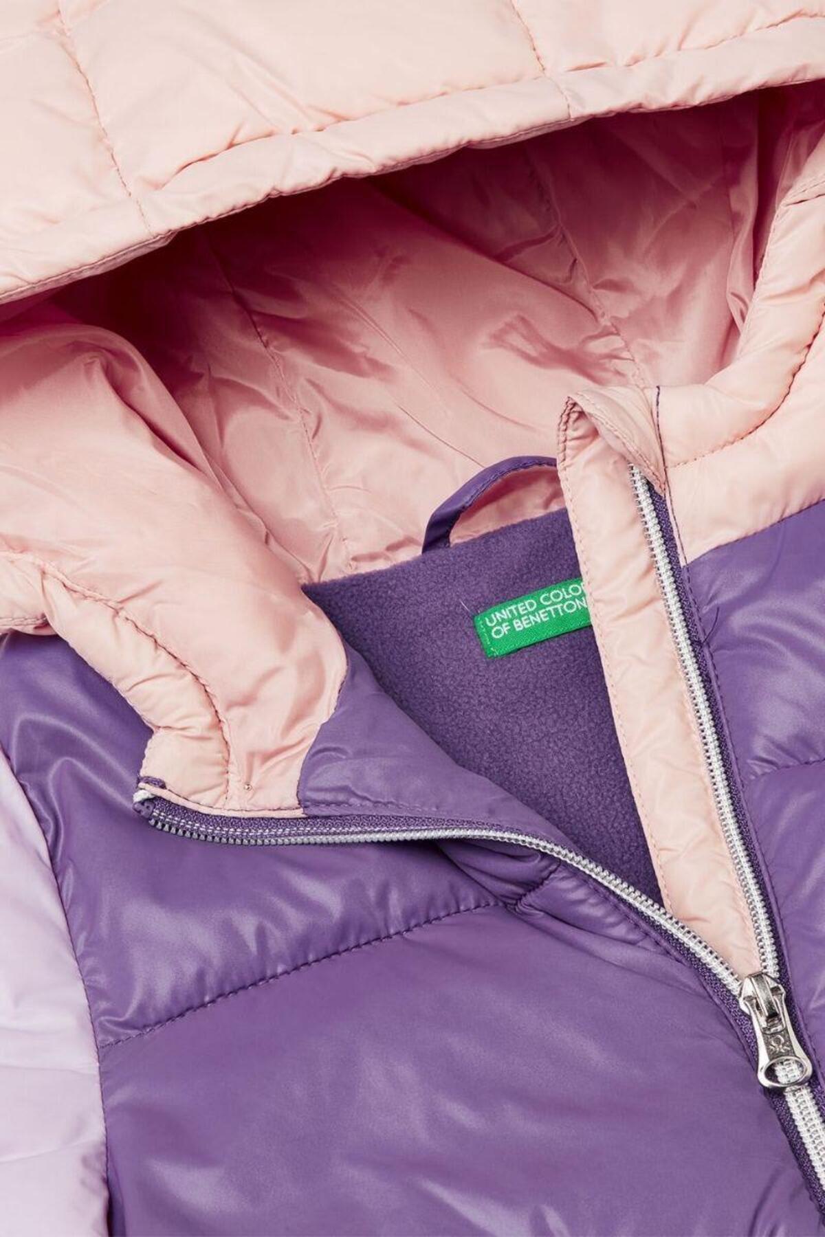 United Colors of Benetton Kız Bebek 2NQRGN03V-25KB Mont Mix fotoğrafı 3 (önizleme)