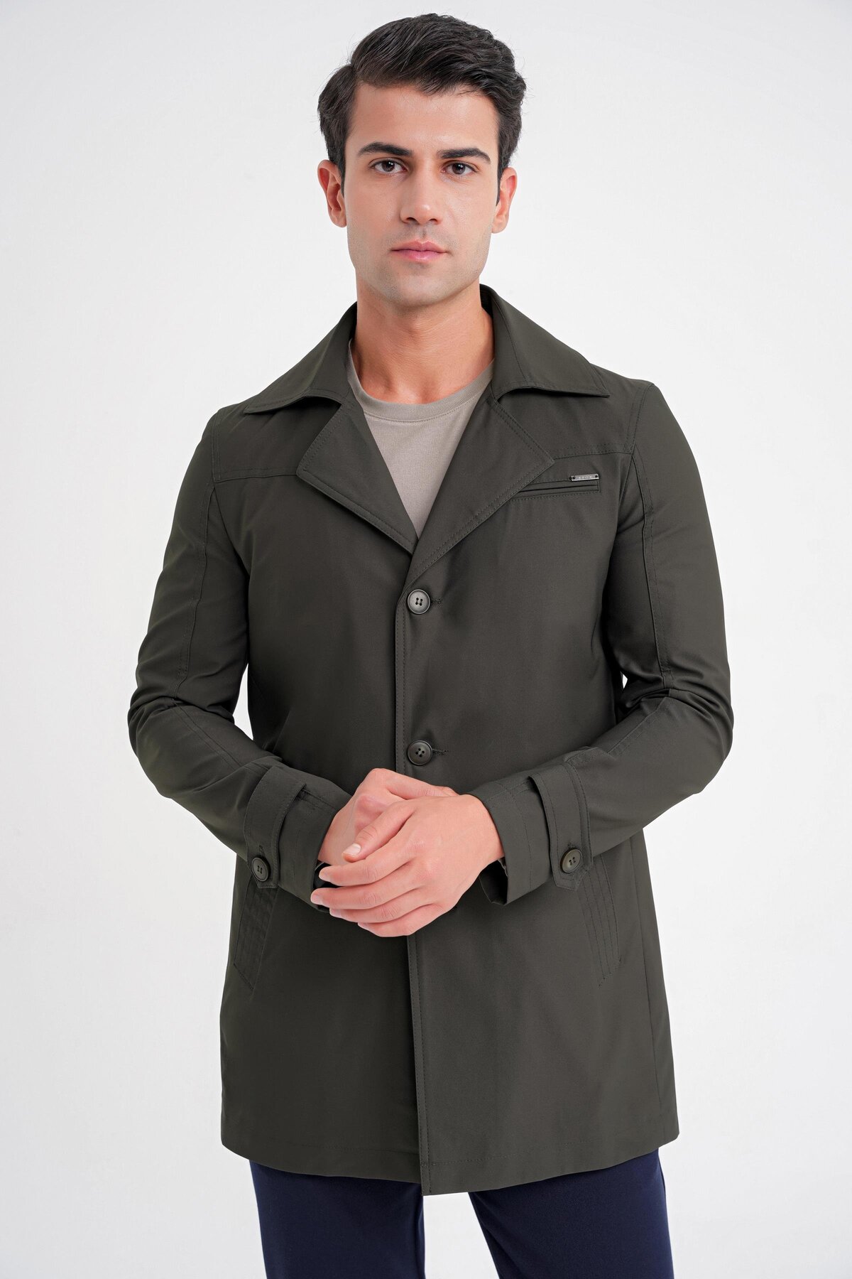 KA 093 COAT سبز اسلیم