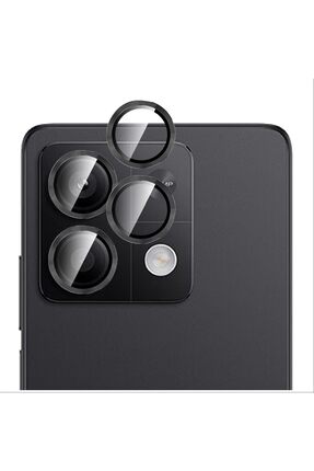Fibaks Redmi 15C Aparatlı Kamera Koruma Renkli Lens Koruyucu Temperli Cam Koruma