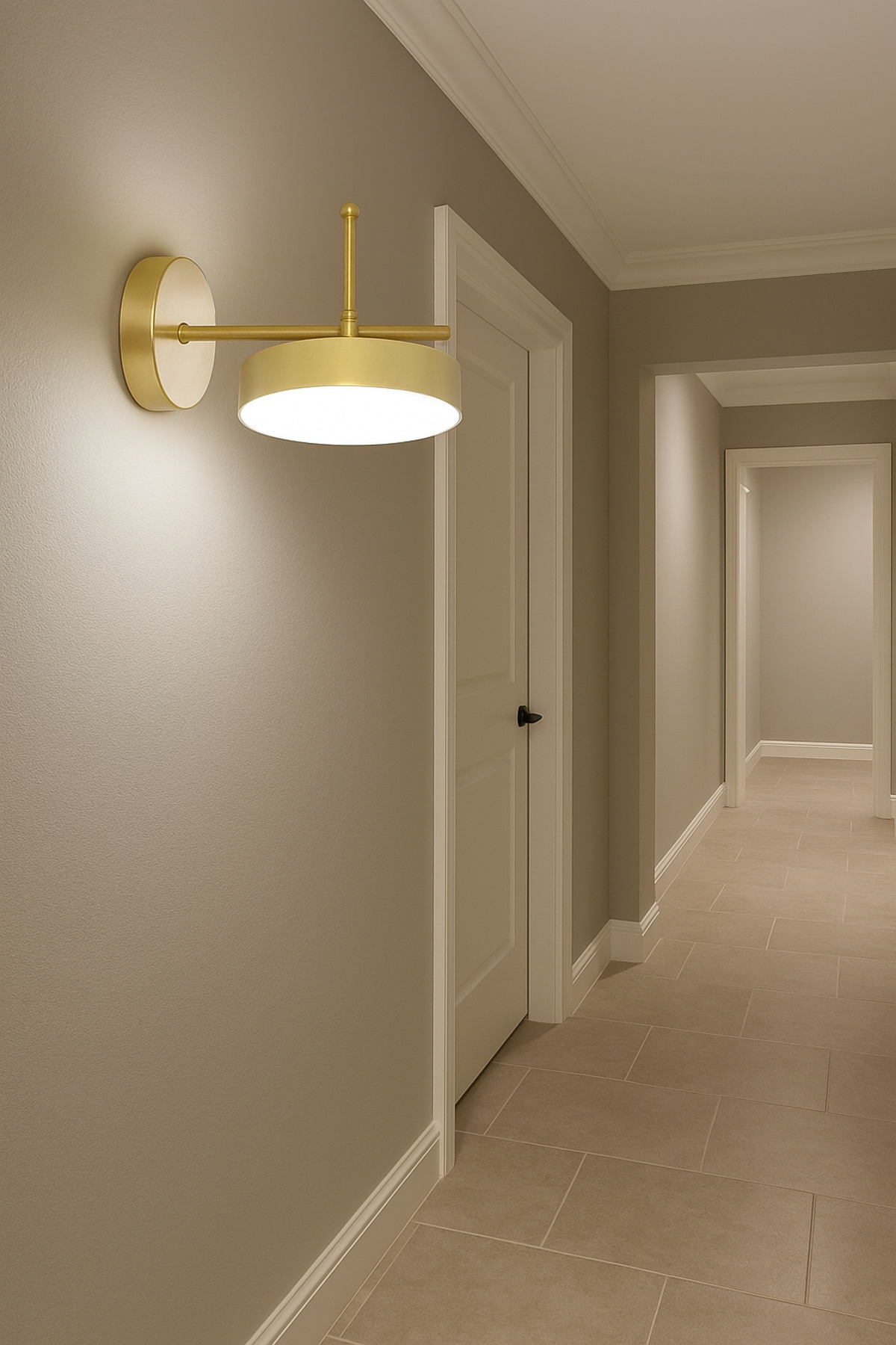 Kaizer Modern Design Color White Light - Led Bathroom - Kitchen - Living Room Led Wall Light