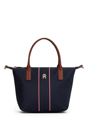 Tommy Hilfiger Lacivert Kadın Tote Çanta AW0AW177070GY