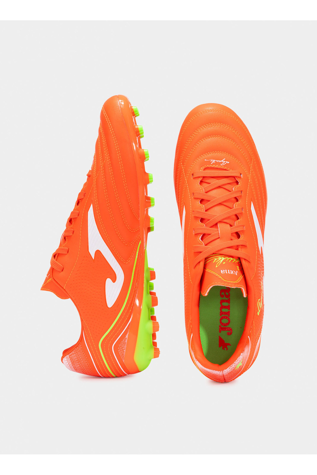 Joma AGUILA 2508 FLUOR ORANGE FIRM GROUN Turuncu Erkek Futbol Ayakkabısı görsel 4