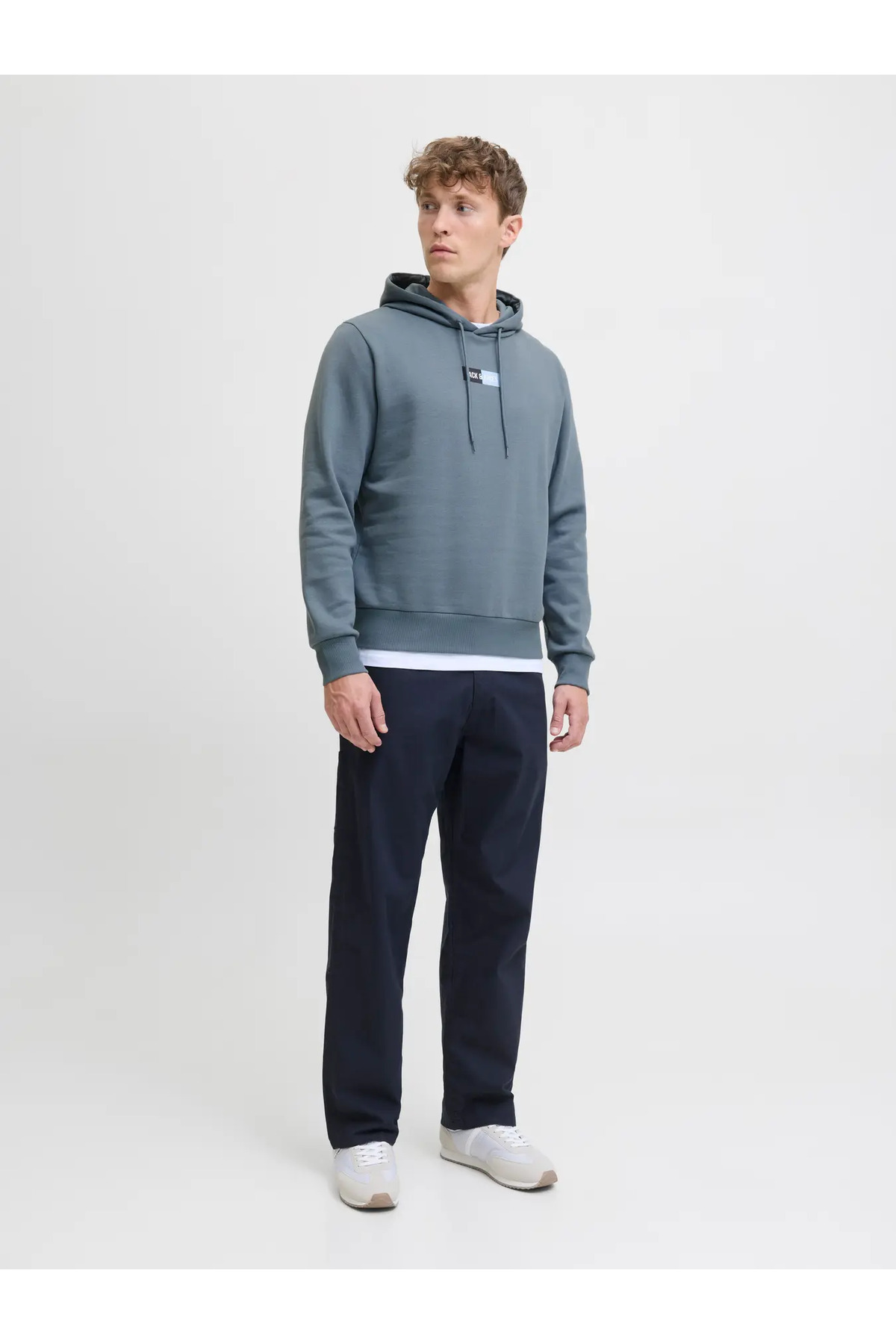 Jack & Jones Jjpan Koyu Gri Erkek Sweatshirt 12278618 - Fiyatı