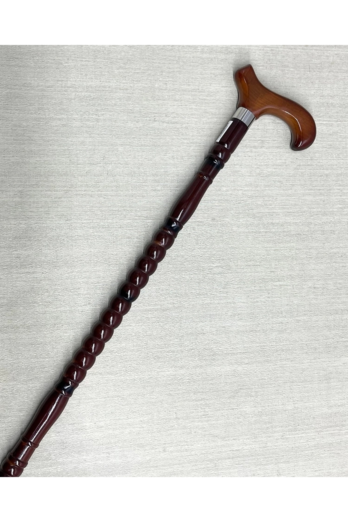 NEZADE STORE Rahat Tutuşlu Zarif Ahşap Baston Alk4519 ( Lisinya )