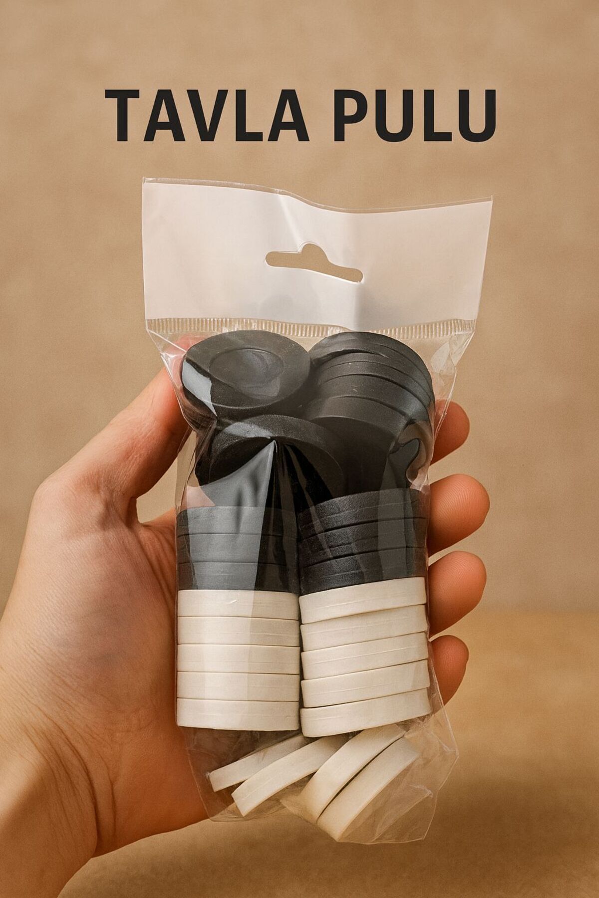 TosToy Tavla Pulu Orta Boy 32 Adet