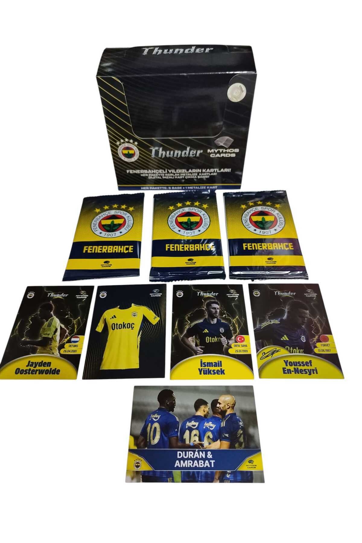 Emrah Gültekin Fenerbahçeli Yıldızların Kartları | 1 Jelatinli Paket 6 Kart | Metalize ve Dijital İmzalı Kart Şansı