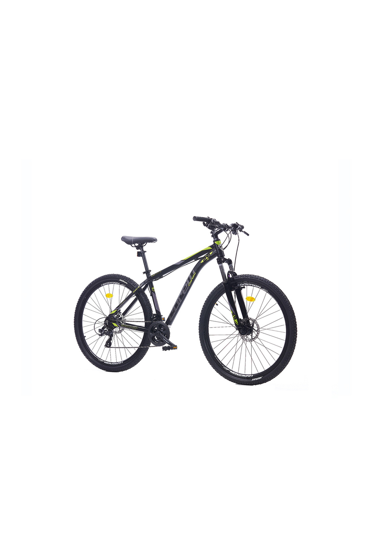 Corelli Felix 1.2 - 14'' Kadro 24 Jant Dağ Bisikleti - Siyah Sarı / Gri