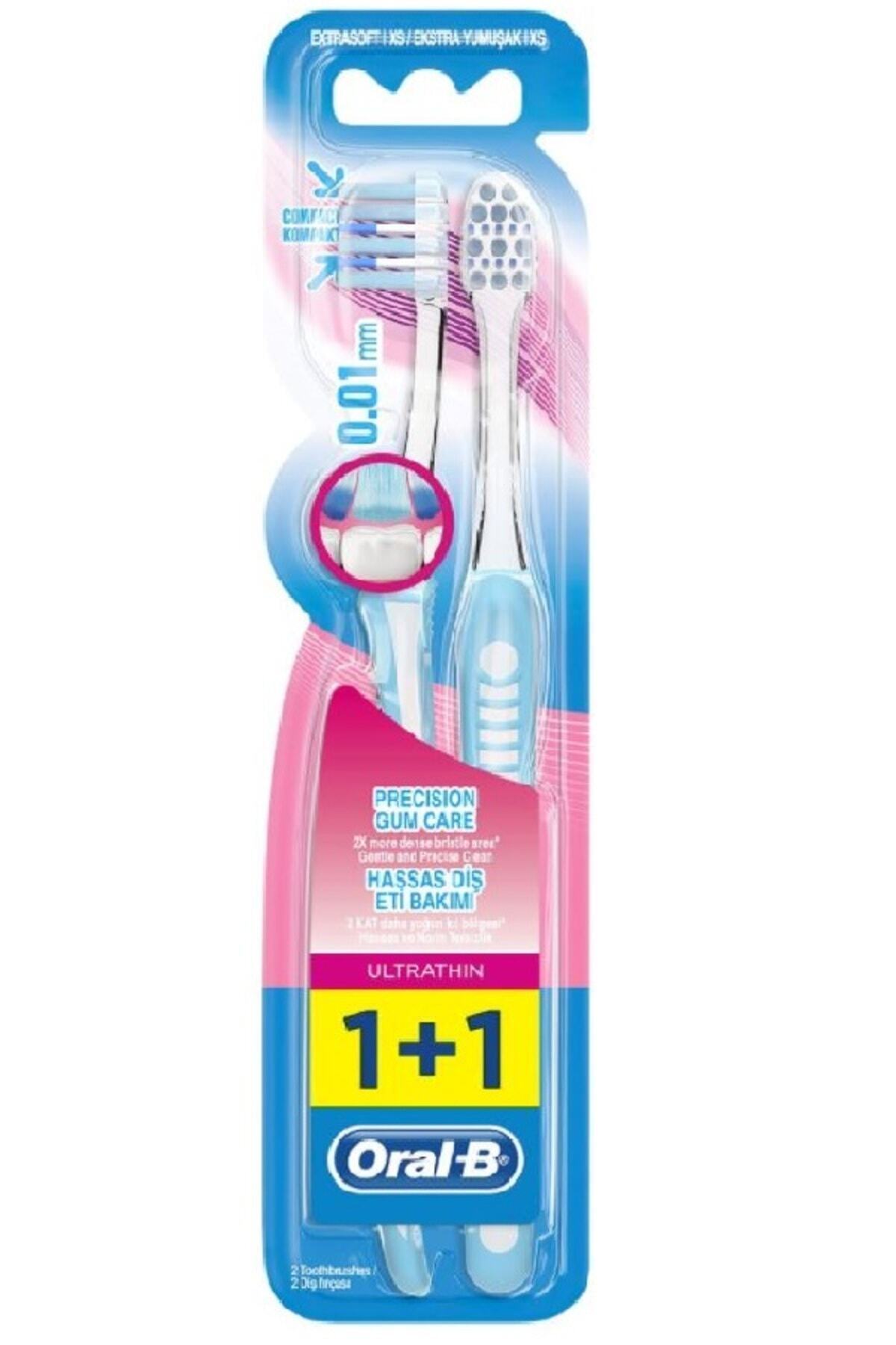 Oral-B Diş Fırçası Sensitive Extra Soft Bristles 1+1