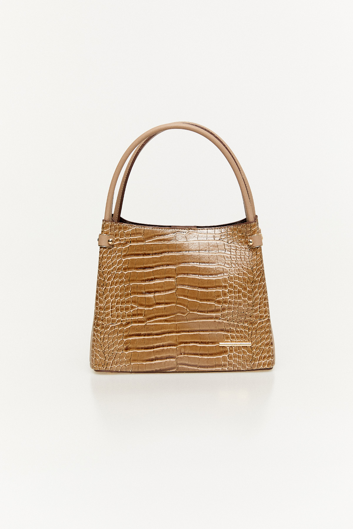 کیف دوشی چرمی با قفل چفتی و بند دوشی Setrms