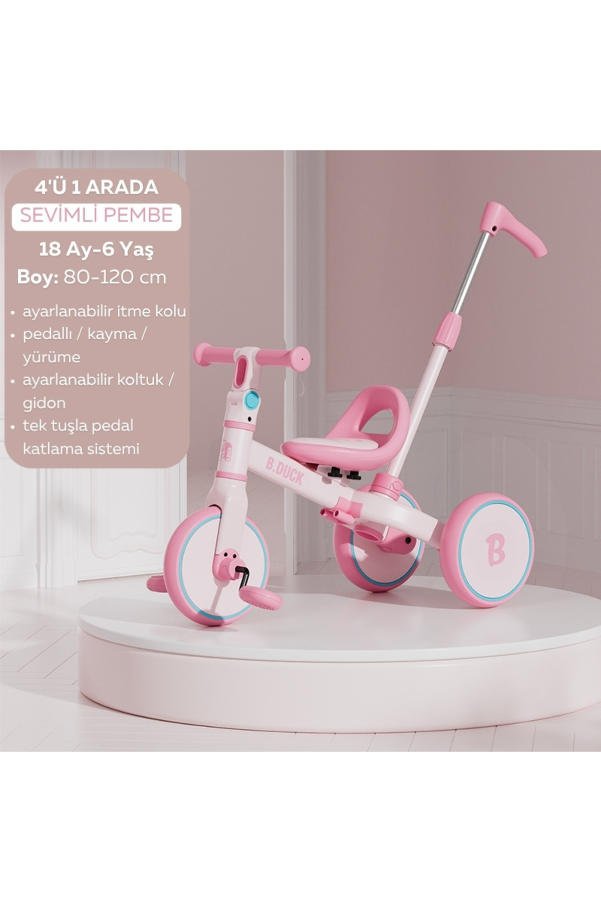 LUDDYB DUCK cocuk bisikleti