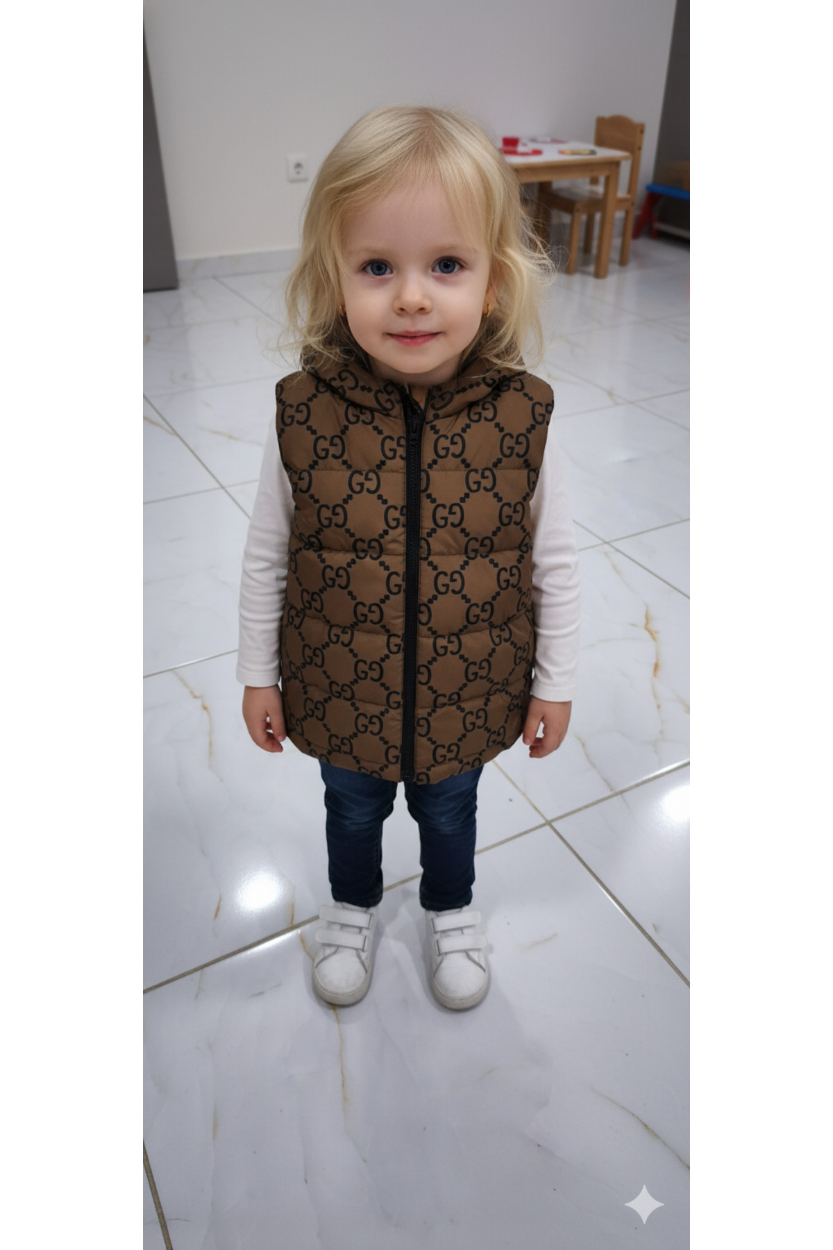 Soft kids Kapşonlu Çocuk Şişme Yelek fotoğrafı 2 (önizleme)