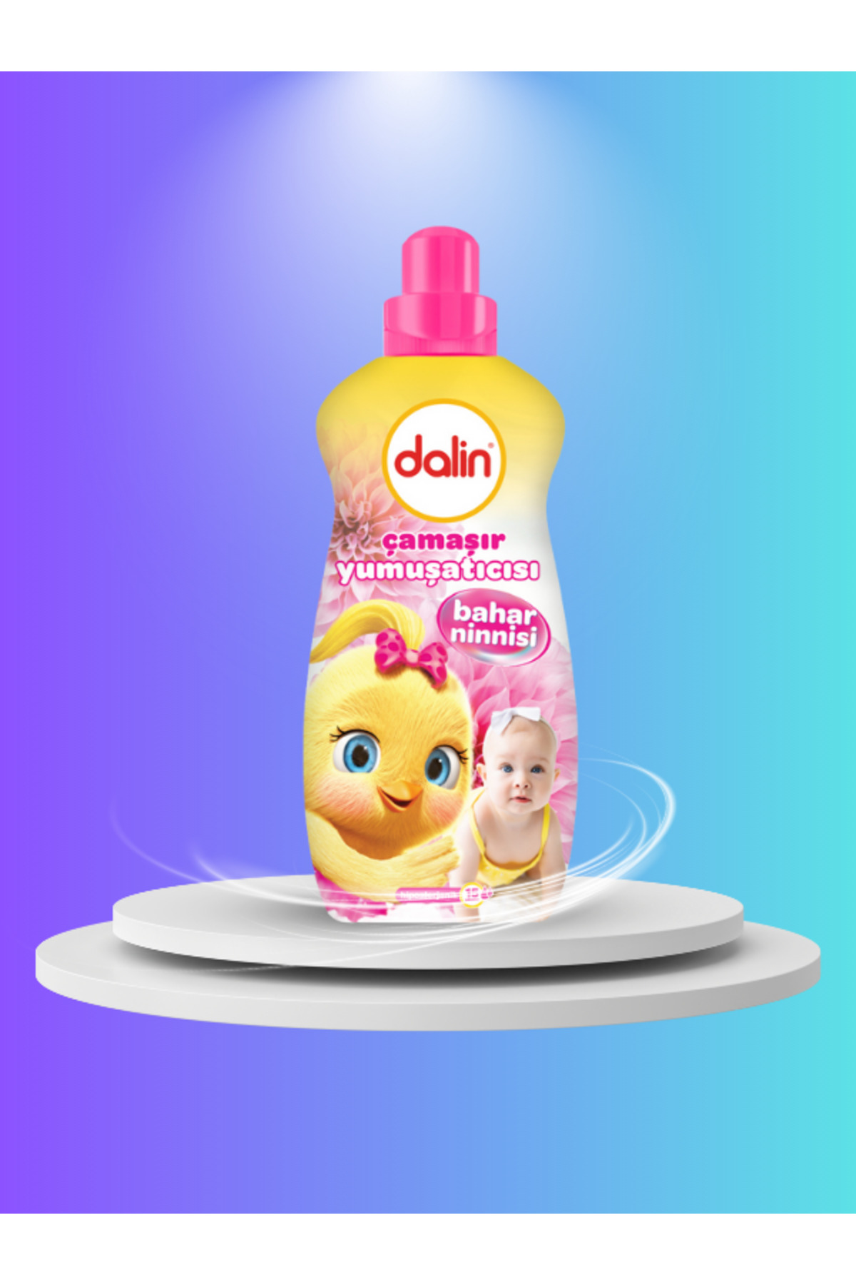 Dalin Bebek Şampuanı + Sıvı Çamaşır Deterjanı + Konsantre Yumuşatıcı 1500ml| Islak Havlu Hediyeli fotoğrafı 3 (önizleme)