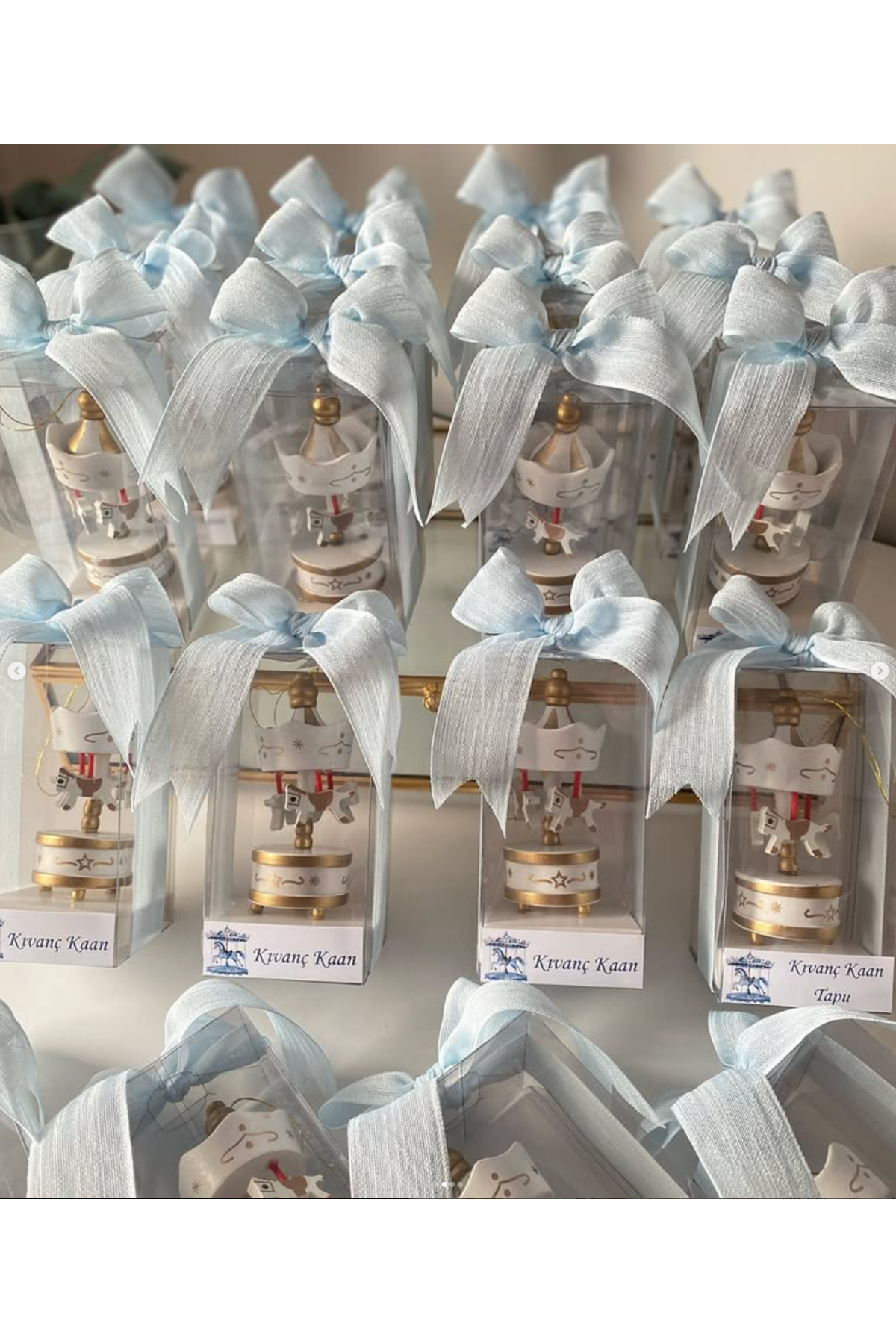 3DLuxeDekor Hediyelik Atlı Karınca 10 ADET Doğum Hediyeliği, Mevlüd Hediyeliği, Doğum Günü Hediyeliği fotoğrafı 2 (önizleme)