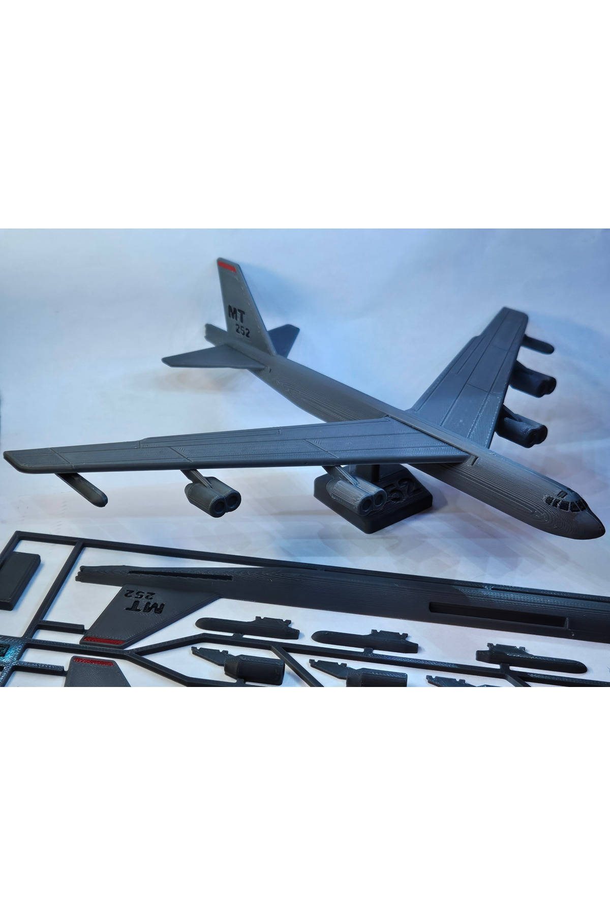 Genel Markalar B52 Uçak Maket Kiti | Kurulabilir Uçak Oyuncak Model | Koleksiyonluk Jet Seti
