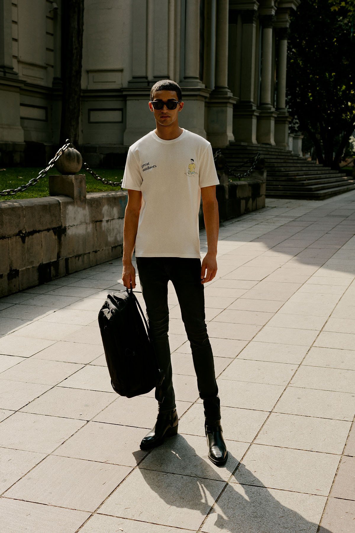 AC&Co / Altınyıldız Classics  Erkek Siyah Diz İzi Yapmayan Pamuklu Esnek Denim Jean Kot Pantolon Ekstra Slim Fit Dar Kesim Rıss - Görsel 3