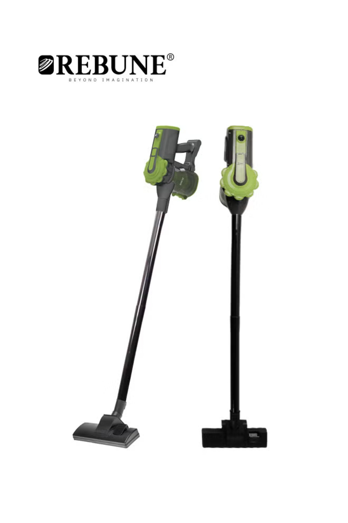 مكنسة كهربائية سلكية خفيفة الوزن 0.8 لتر 600 وات RE-9-022 أخضر/أسود