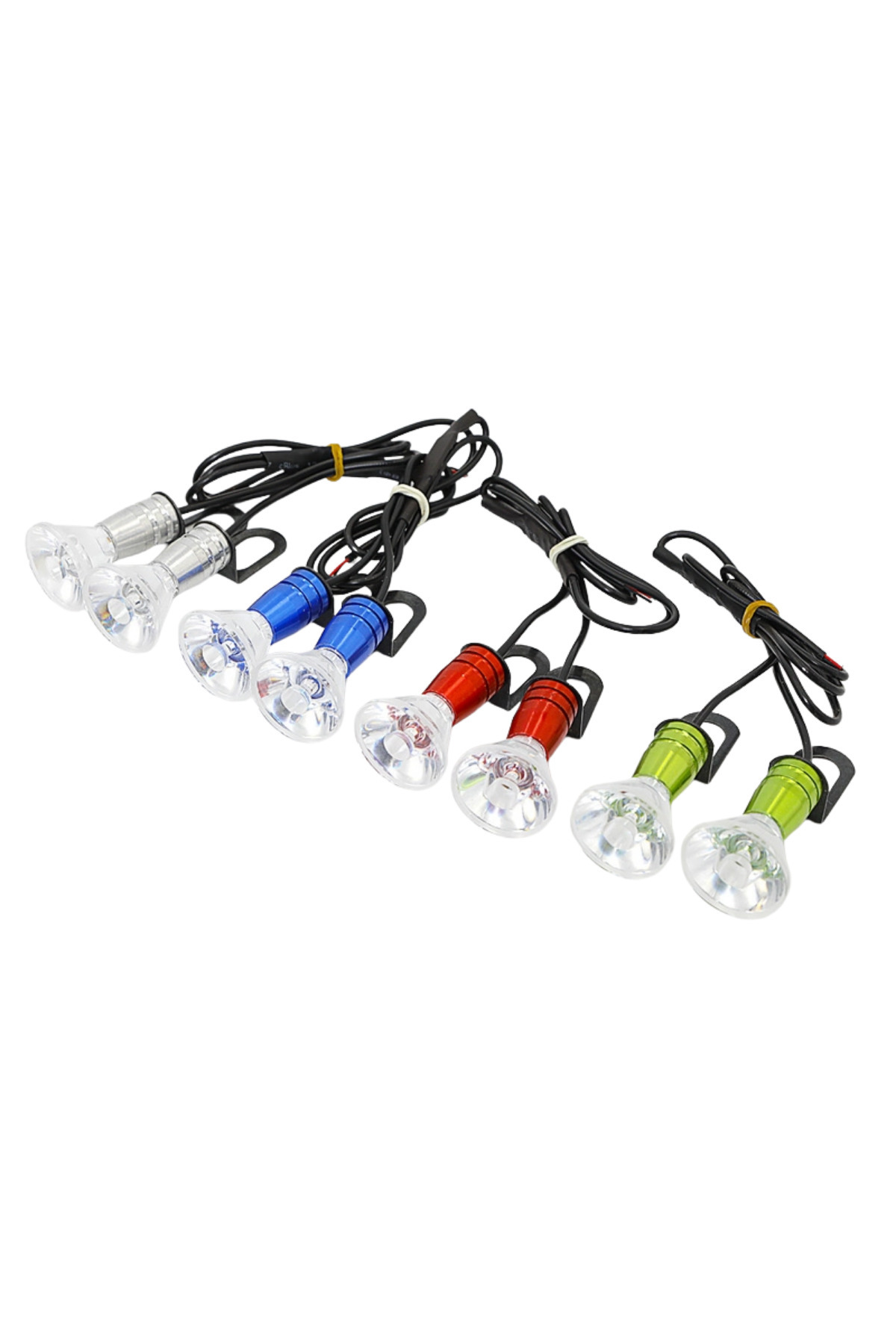 OEM Motosiklet Çakarlı Kartal Gözü Led - MAVİ