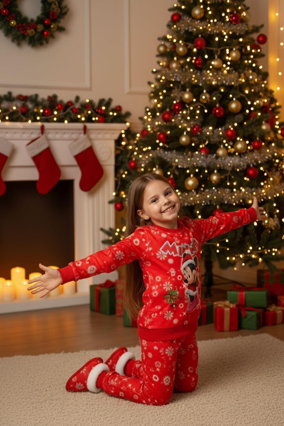 NEWKİDS Набір для новорічного вбрання для дівчинки з принтом персонажів