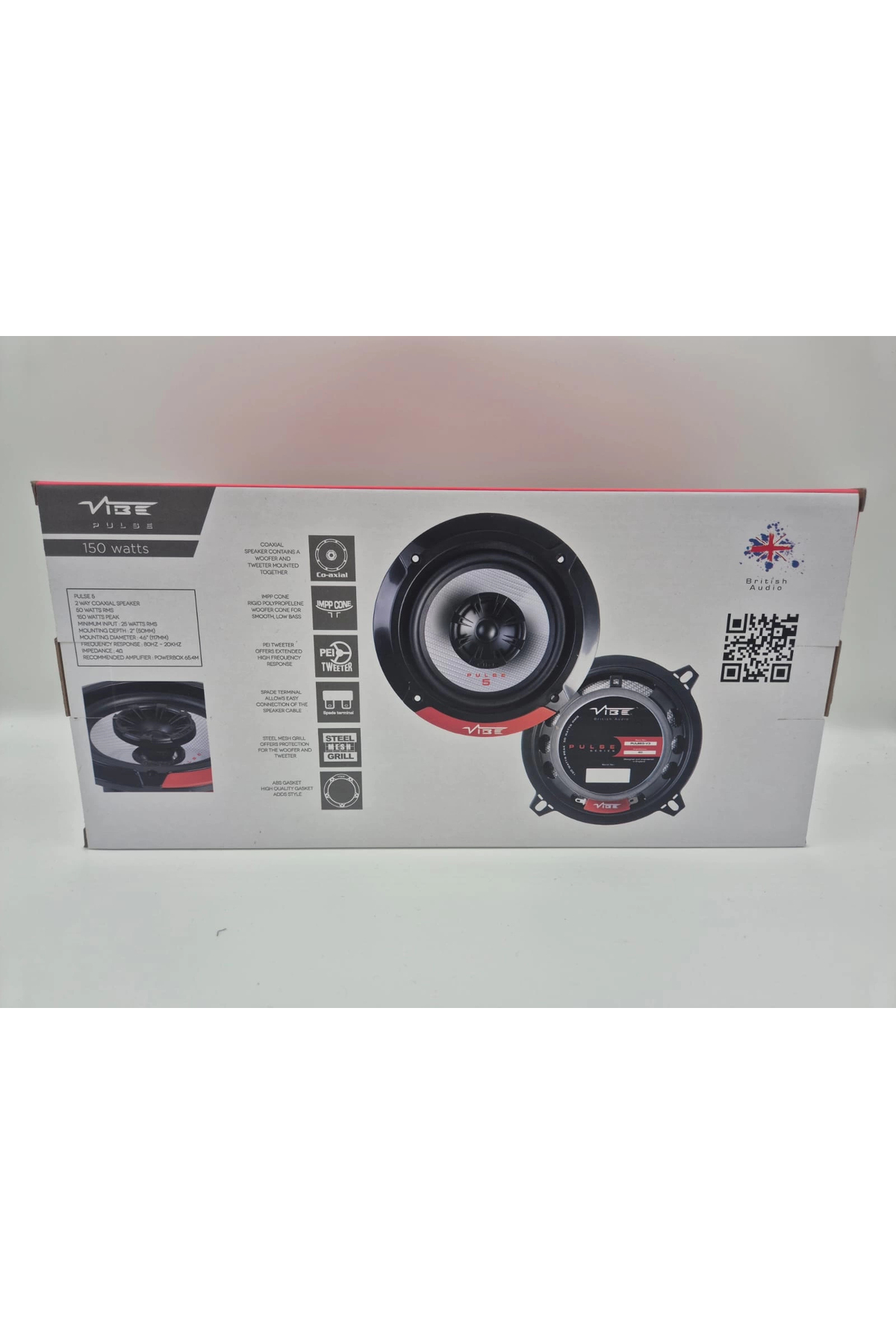 VİBE 13cm Hoparlör – Pulse5-V3 150w - Tweeterli , 13 cm Hoparlör