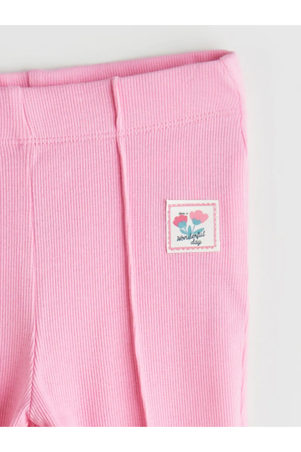 LC Waikiki Beli Lastikli İspanyol Paça Kız Çocuk Tayt fotoğrafı 2 (önizleme)