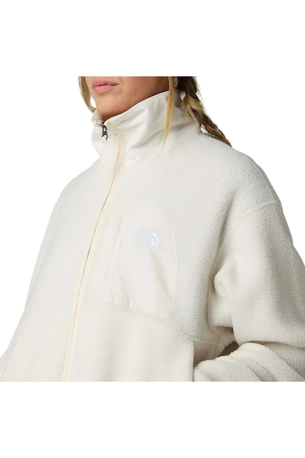 THE NORTH FACE Yumiori Off Peak Full-Zip Kadın Mavi Outdoor Polar NF0A8EUZE1I1 görsel 5