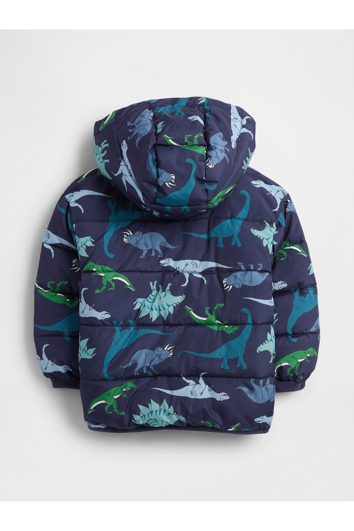 GAP Erkek Bebek Lacivert ColdControl Puffer Şişme Mont fotoğrafı 3 (önizleme)