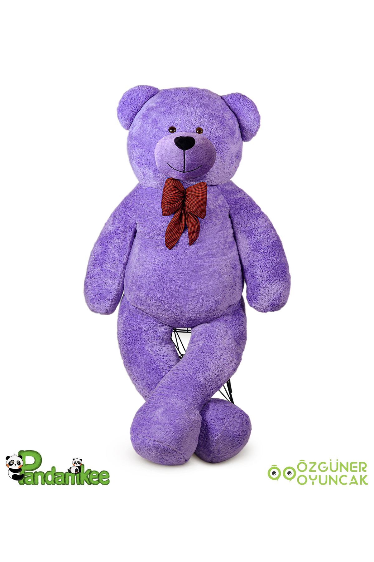 Özgüner Oyuncak Pandamkee Dev Büyük Peluş Ayıcık 170 cm Hediyelik Ayı (%100 Yerli) fotoğrafı 2 (önizleme)