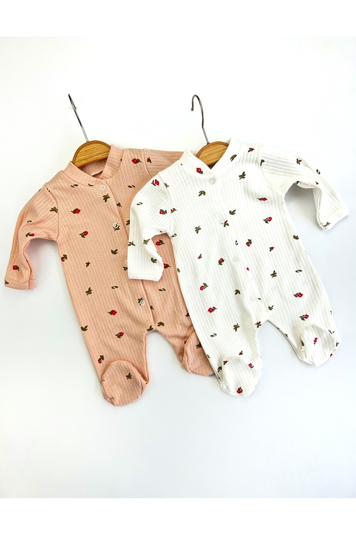 OMY 2'Lİ DESENLİ TULUM&HASTANE ÇIKIŞI YENİDOĞAN BASKILI TULUM fotoğrafı 4 (önizleme)