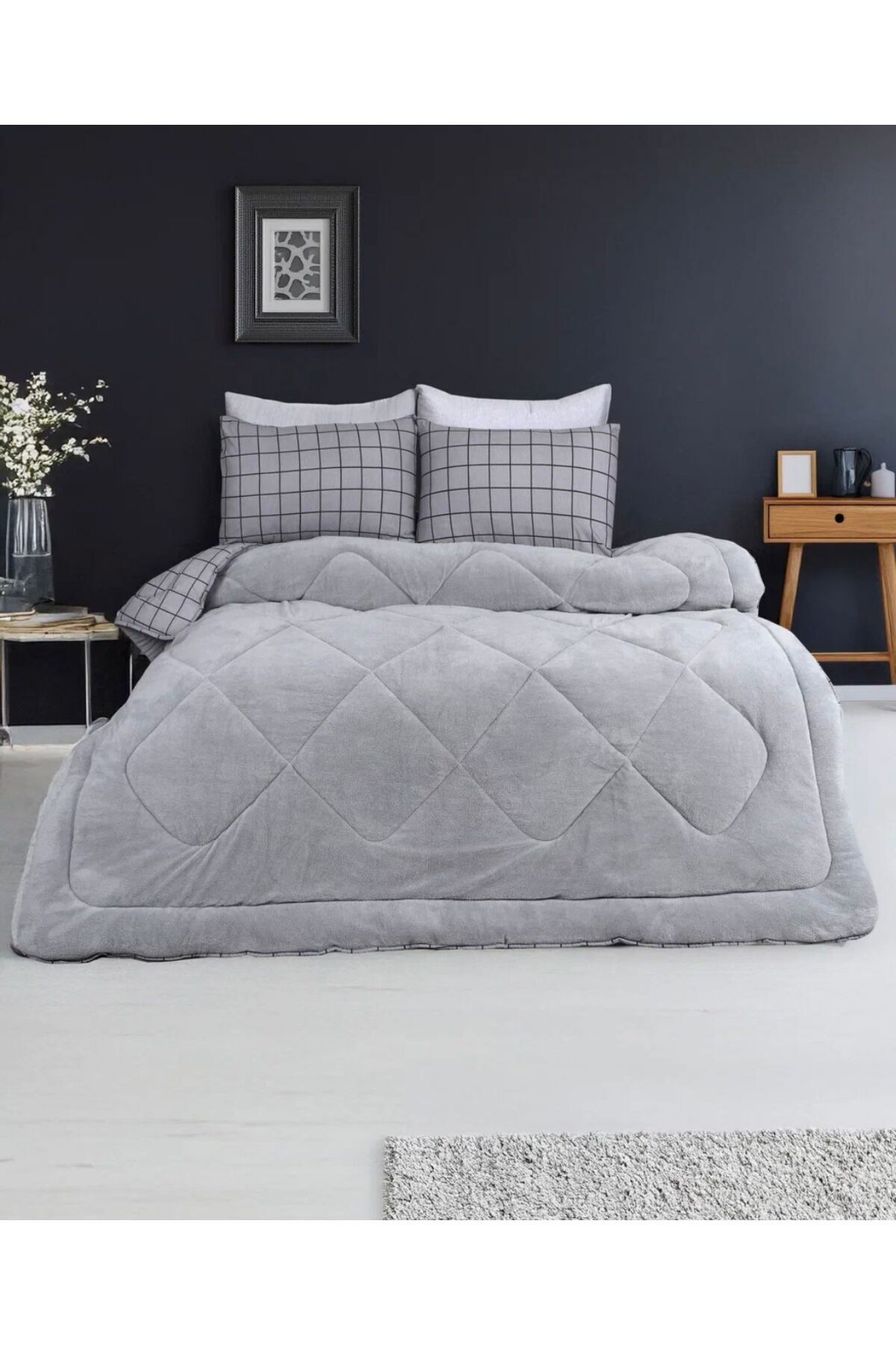 Arma Concept Çift Kişilik Wellsoft Yorgan 195x215 (ÇARŞAFSIZ) &2ADET YASTIK KILIFI