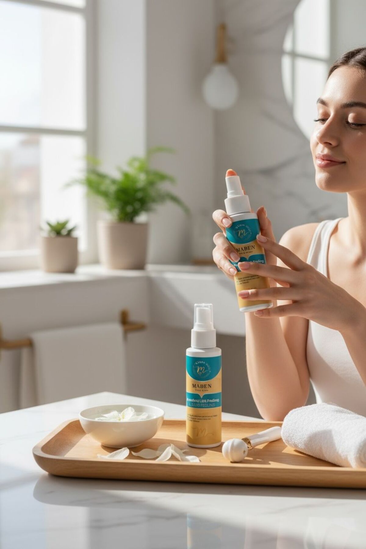 Arındırıcı Likit Peeling Pürüzsüzleştirici Kırışıklık, ve Leke Karşıtı Yüz ve El Peeling Jel 100gr — maben01 — تصویر 5 از 9