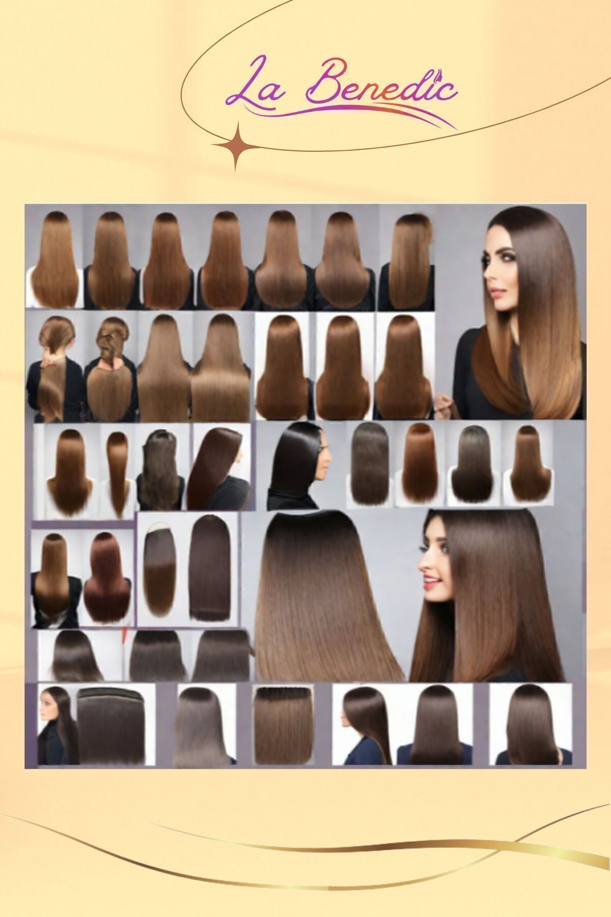 4 Aşamalı Keratin Botox Hızlı Düzleştirici & Bakım Brezilya Fönü Jel Set (AÇIK RENKLİ SAÇLAR IÇİN) — 423001-T — تصویر 6 از 7