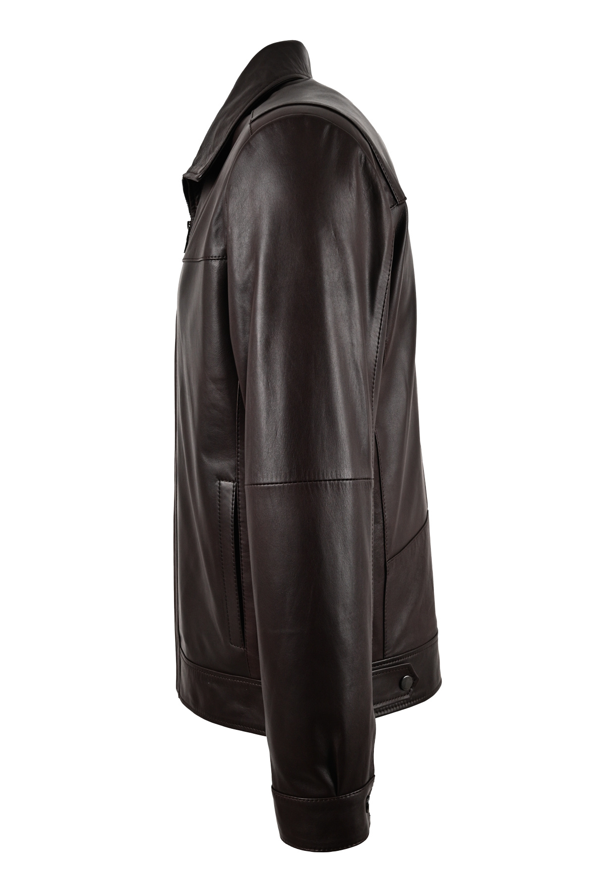 ALİN  Leo Hakiki Deri Erkek Casual Kahve Hakiki Deri Mont Beden Ölçüleri Görselde