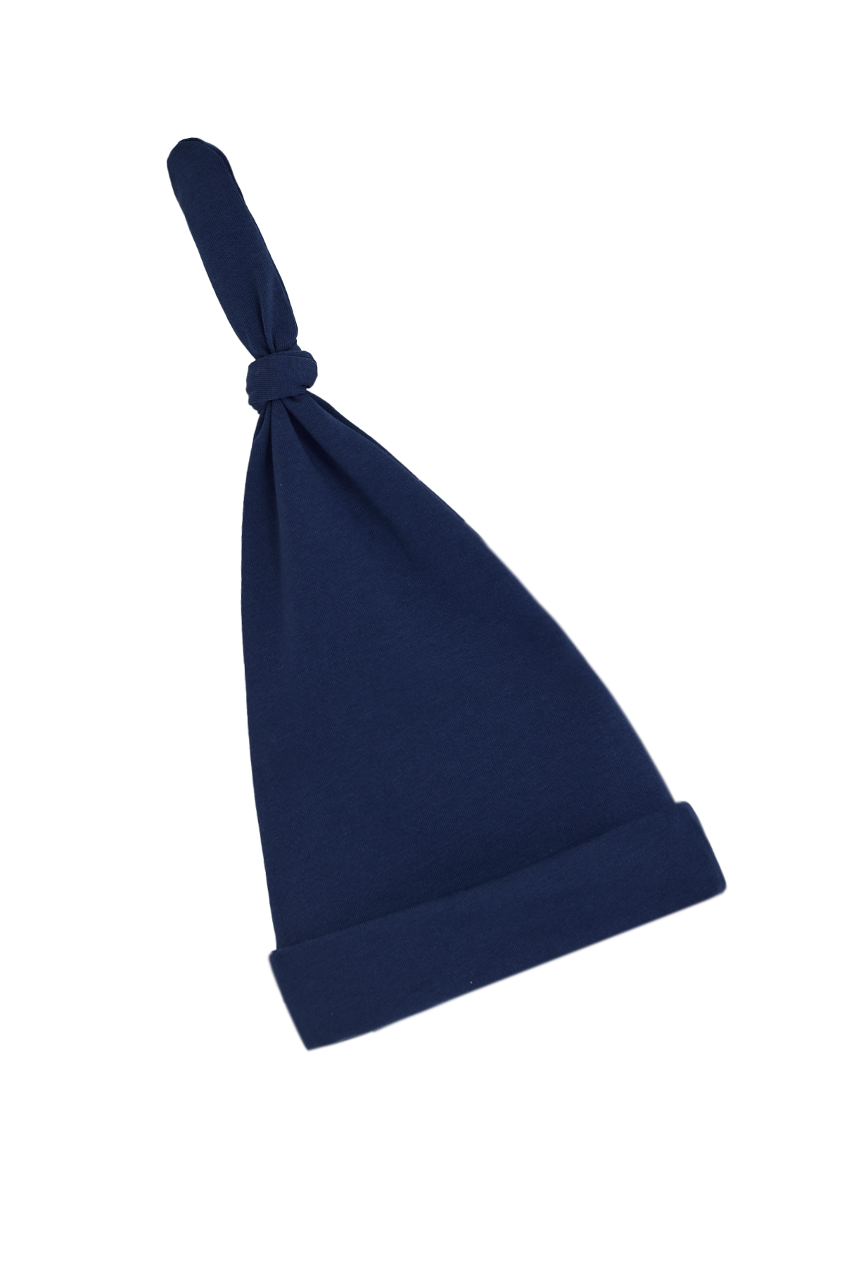 Babygiz Yenidoğan Kız Erkek Bebek %100 Pamuklu Penye Extra Yumuşak Hafif Terletmez Bere Lacivert fotoğrafı 7 (önizleme)