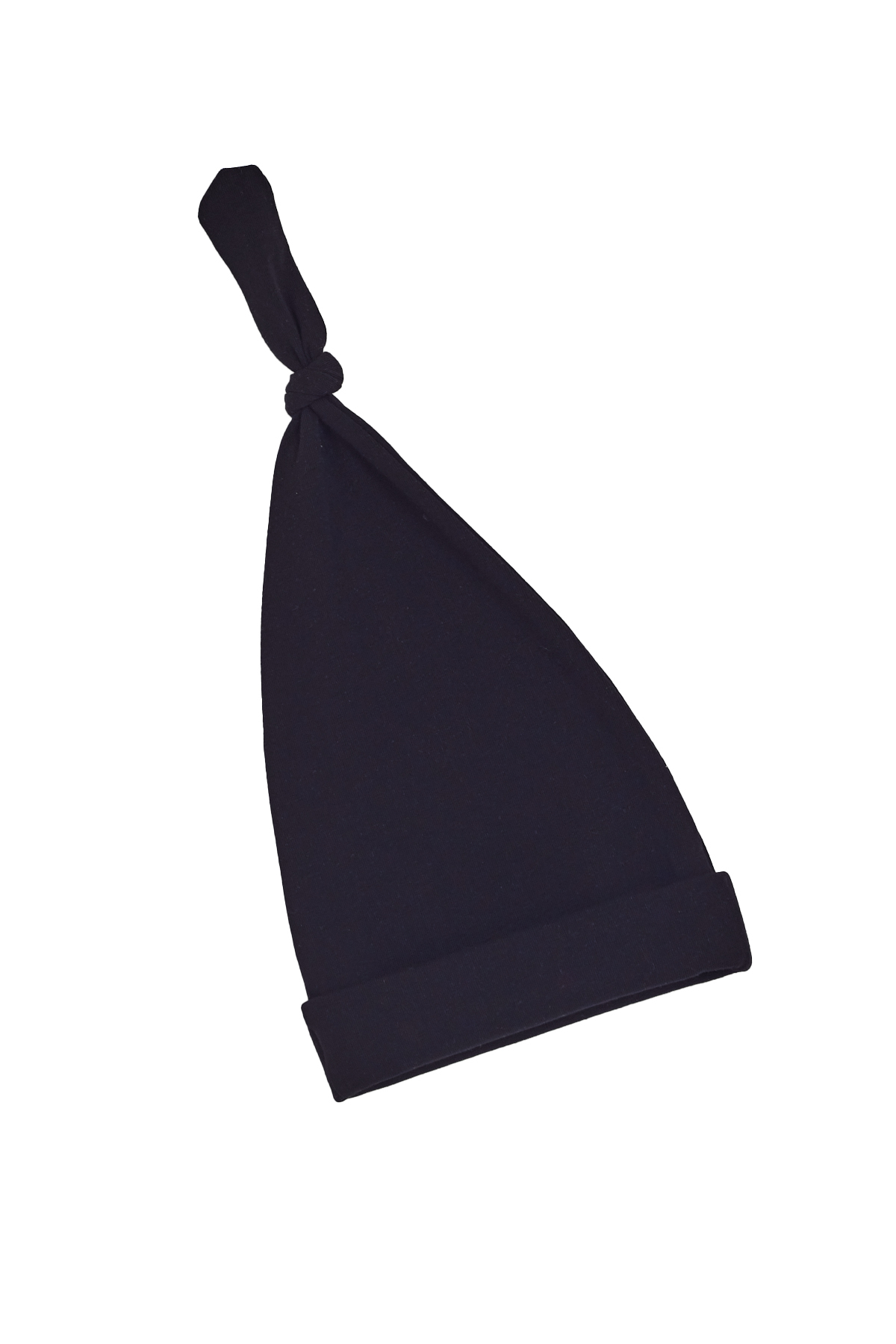 Babygiz Yenidoğan Kız Erkek Bebek %100 Pamuklu Penye Extra Yumuşak Hafif Terletmez Bere Siyah fotoğrafı 6 (önizleme)