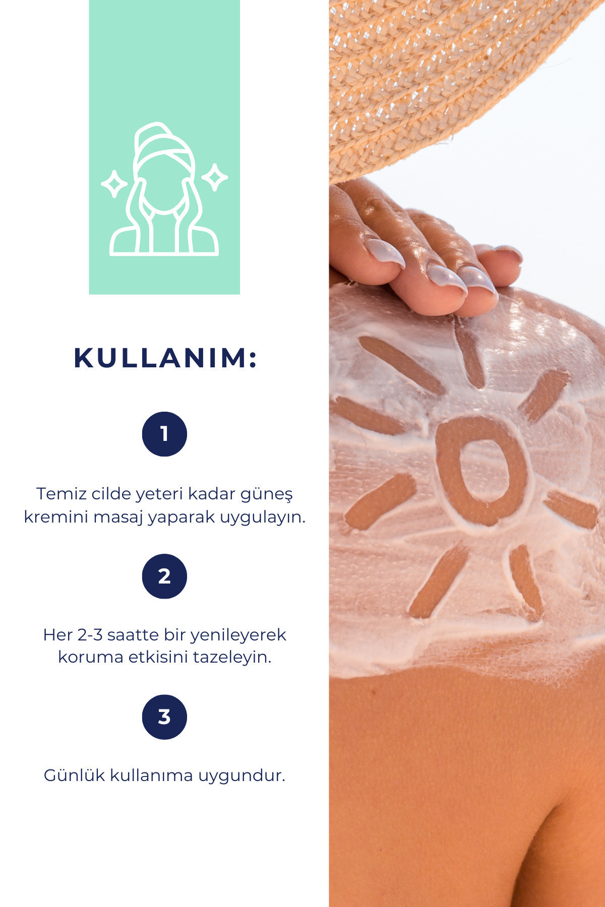 Spf 50 Faktör Uva - Uvb Güneş Koruyucu Sprey Süt 200ml — 2254591 — تصویر 3 از 8
