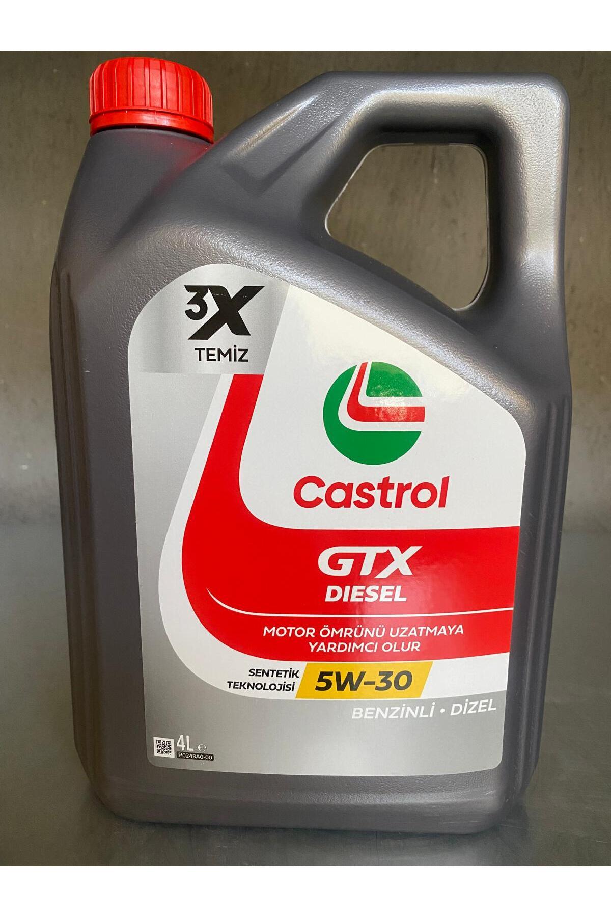 Castrol GTX 5W-30 エンジンオイル 4L✖︎2 計8L Castrol GTX 5W-30 DIESEL 4L UT:29.05.2025 - Fiyatı, Yorumları