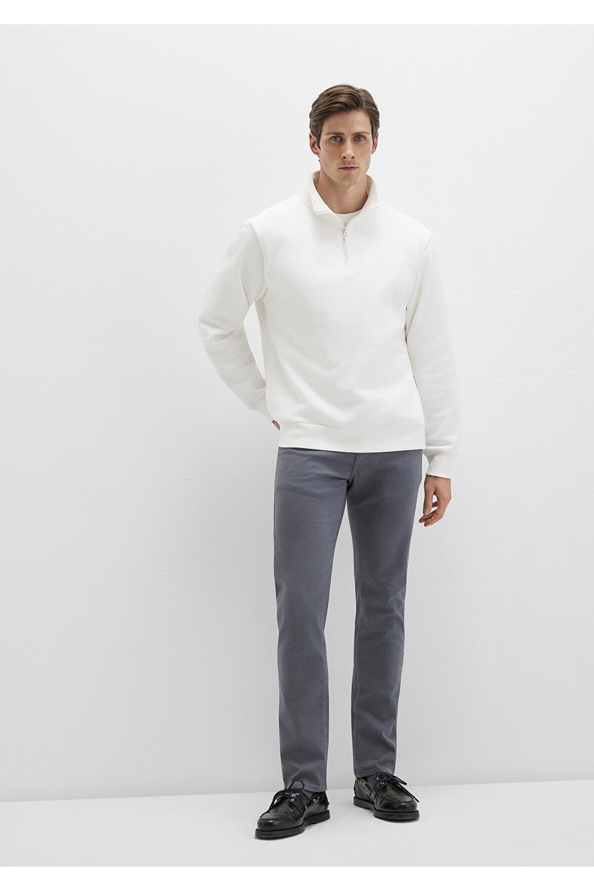 ماوی شلوار Jake Foggy Gray Gabardine 0042290683