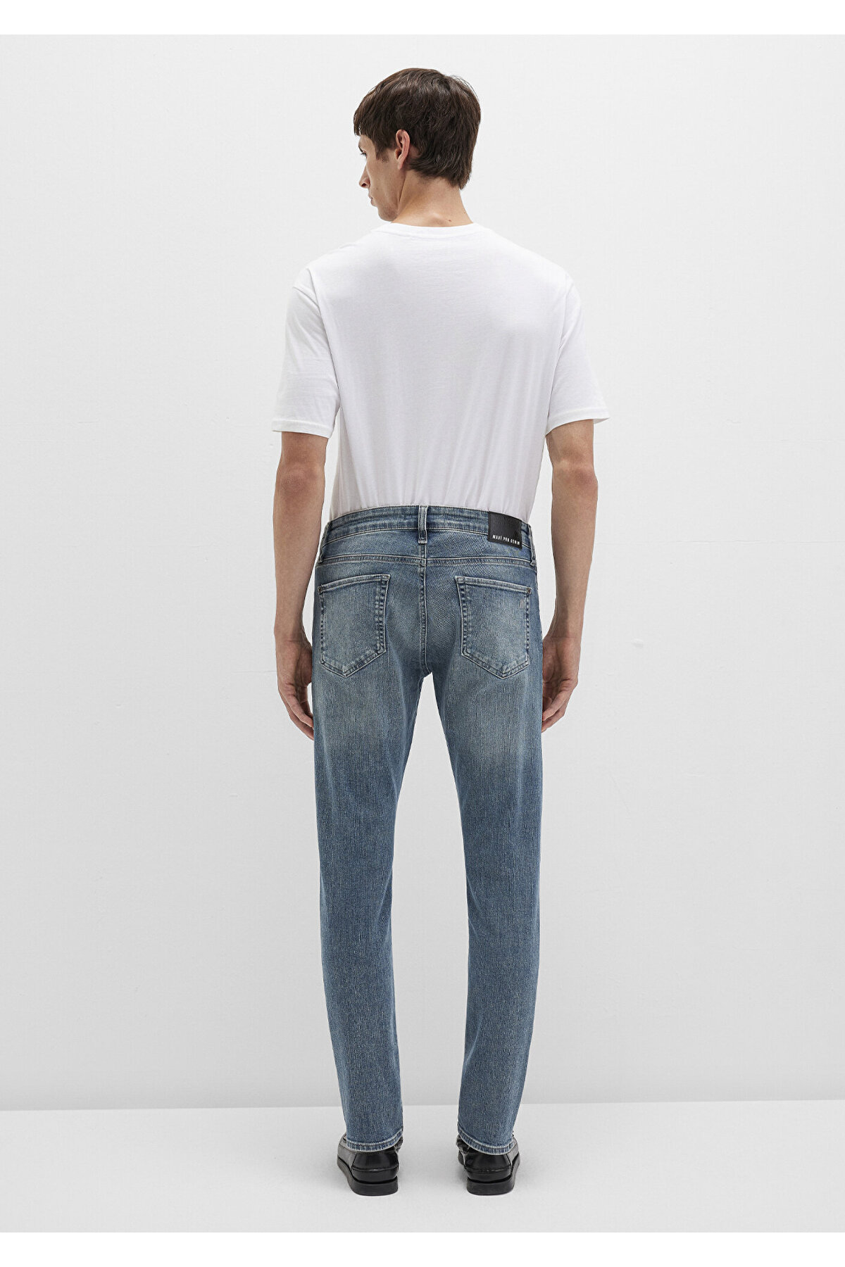 شلوار جین مردانه راسته | ماوی Mavi james-shaded-indigo-mavi-pro-m0042489555 - تصویر 5