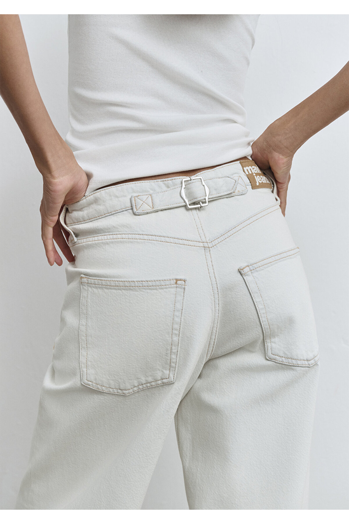 Mavi  Lisa Real Blue Puslu Tokalı Buz Jean Pantolon 1010938-89237 - Görsel 8