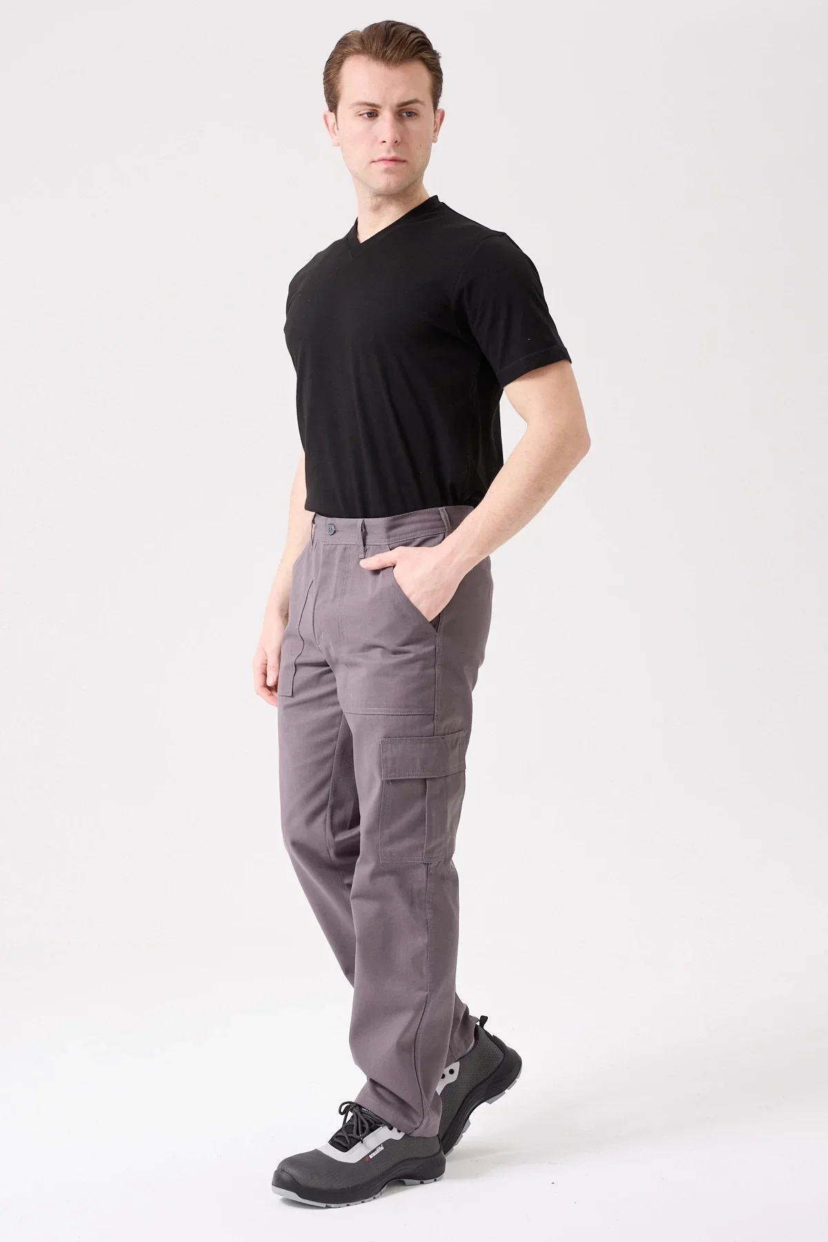 Erkek Kargo Pantolon 65 Polyester İş Pantolonu Galanthus Technic Cepli Rahat Kalıp