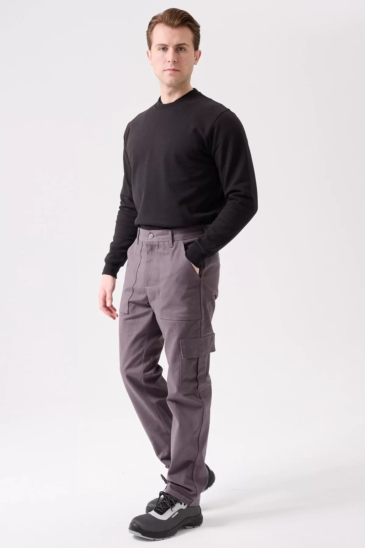 Kışlık Erkek İş Pantolonu Gabardin Dayanıklı ve Konforlu Galanthus Havalara