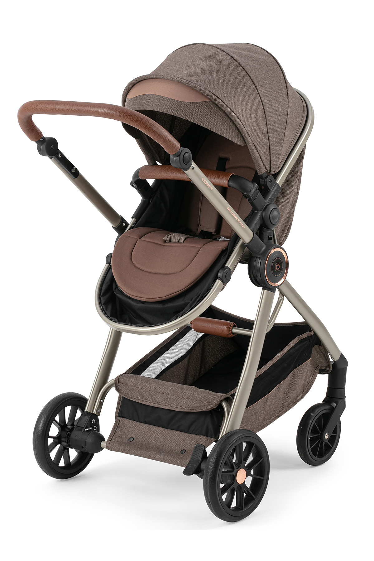 QUARD Mamma Life Seyahat Sistem Bebek Arabası Ve Oto Koltuğu Gri fotoğrafı 4 (önizleme)
