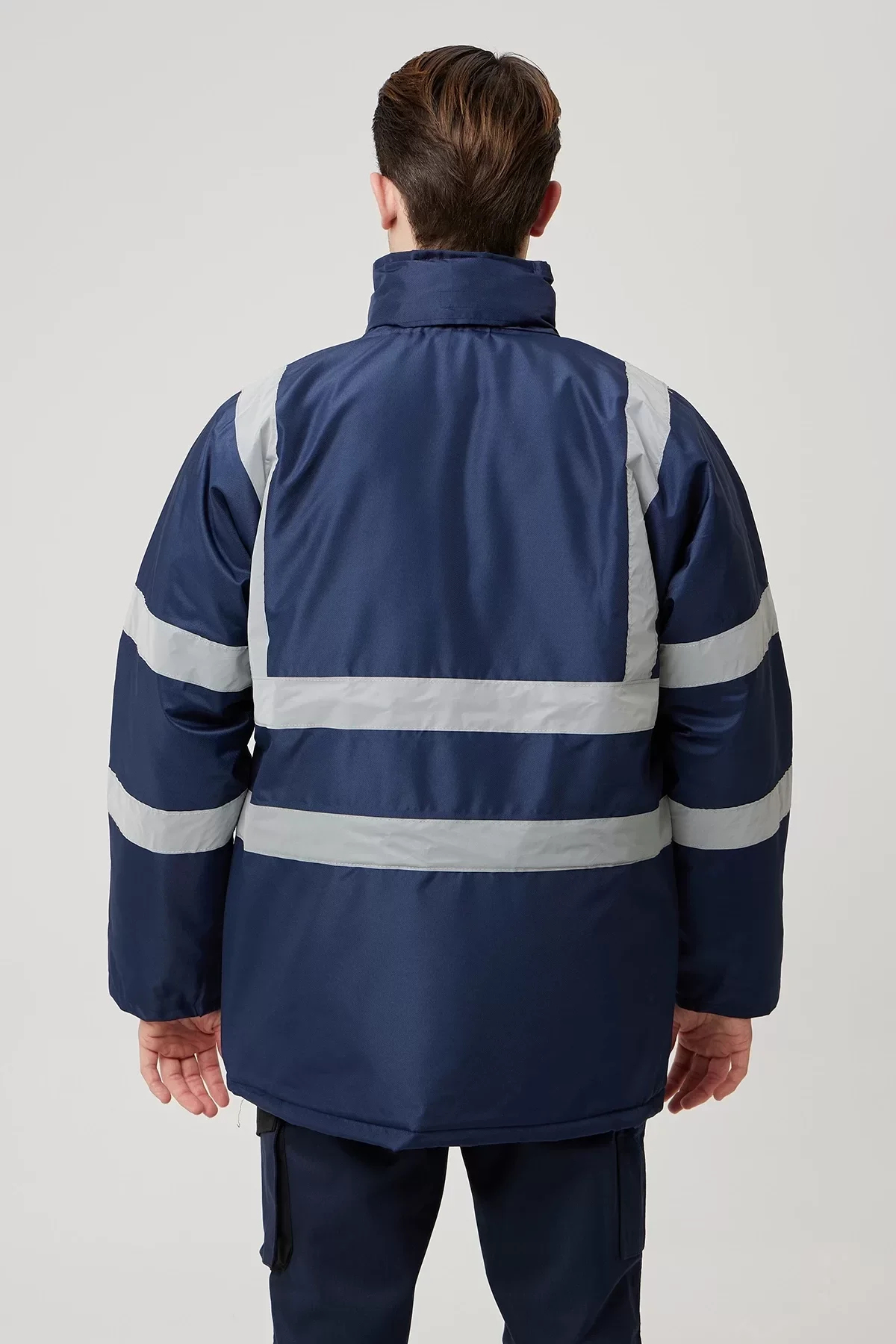 Kışlık İş Güvenliği Parka Reflektif EN ISO 13688 20471 343 Salix
