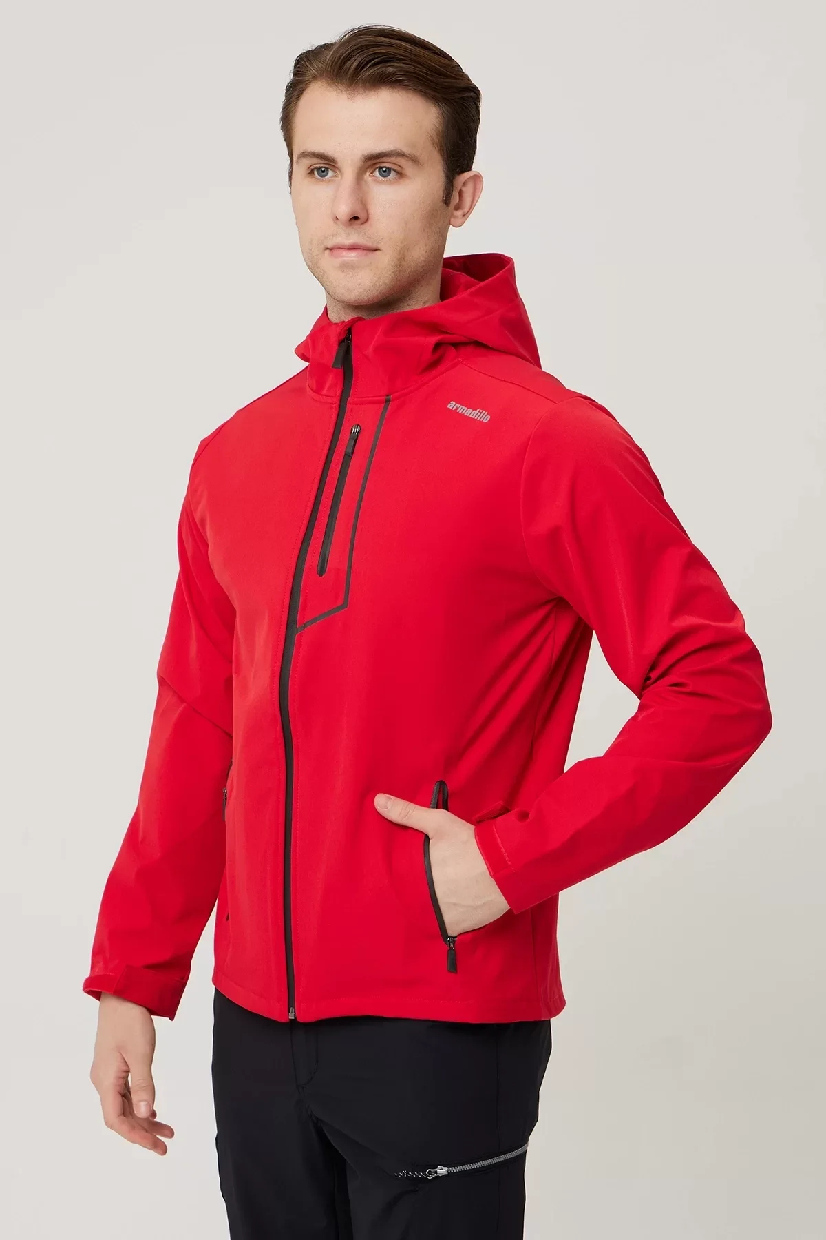 Erkek Softshell Mont Su Gecirmez Campanula Rüzgar Geçirmez Nefes Alabilir Outdoor Günlük Kullanıma