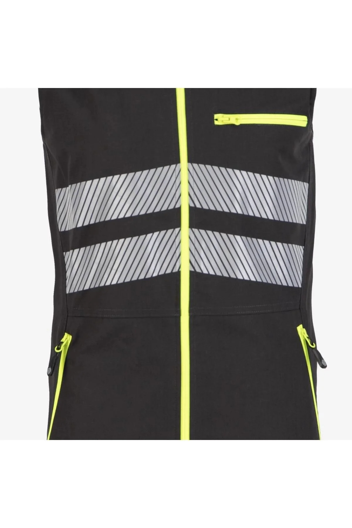 Su Geçirmez Yansıtıcı İş Yeleği Kışlık Salix Outdoor Yelek Suya Hafif Fonksiyonel Cepli