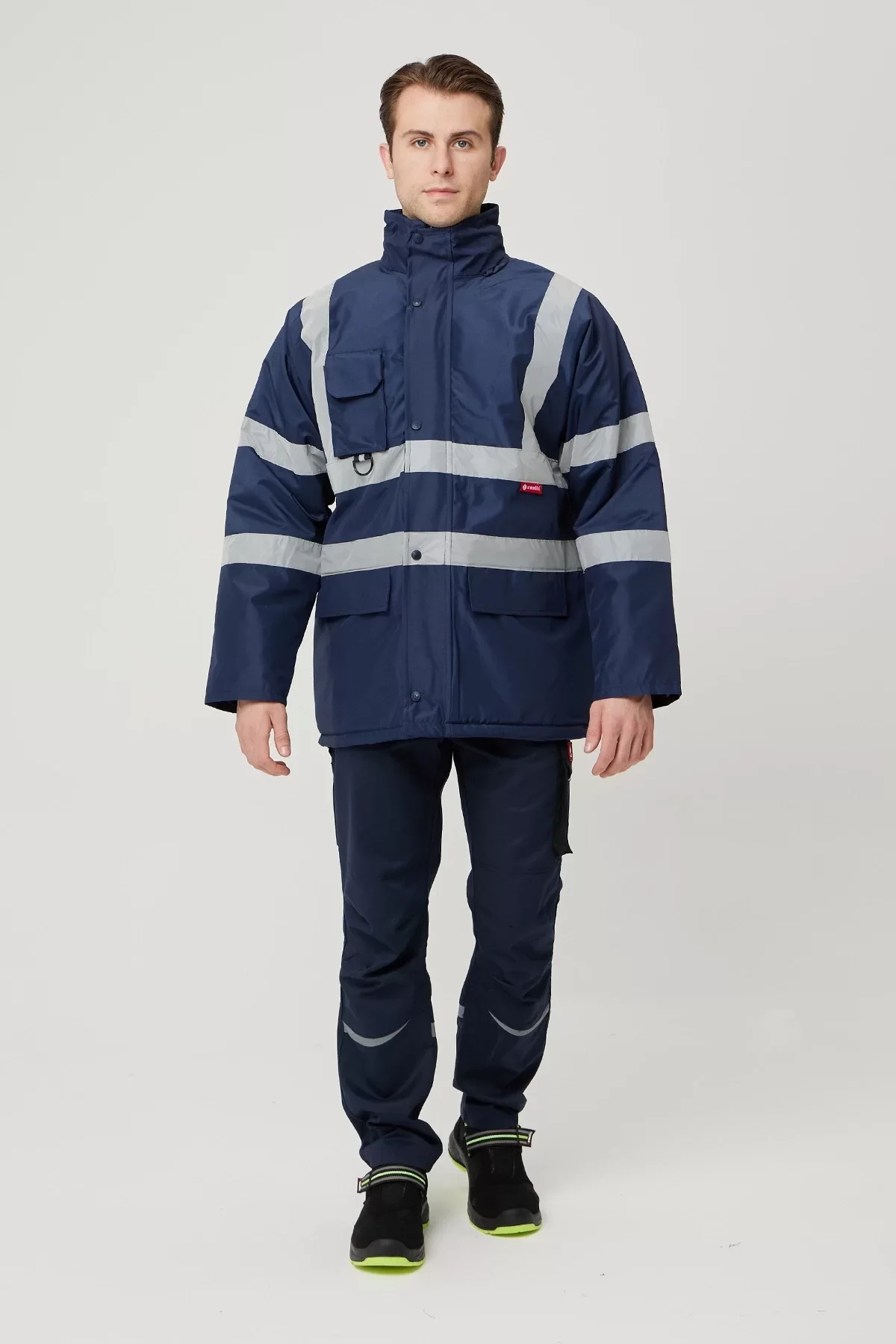 Kışlık İş Güvenliği Parka Reflektif EN ISO 13688 20471 343 Salix